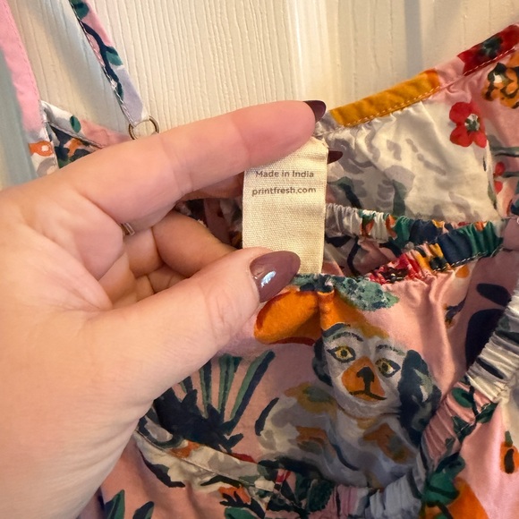 Pink super cute cotton dress - printfresh - Picture 6 of 9